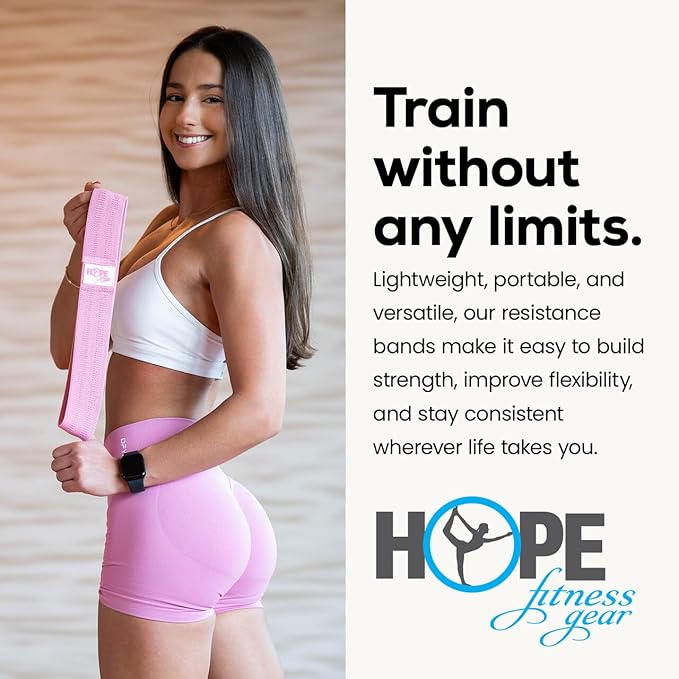 Large Loop Resistance Band Pull Up Assist & Power Resistance Band for Strength Training, Muscle Building, Mobility, Home Workouts & Travel