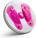 Ab Twister Board with 4 Mangets Reflexology Abdominal & Stomach Exercise Equipment for Slimming and Strengthening