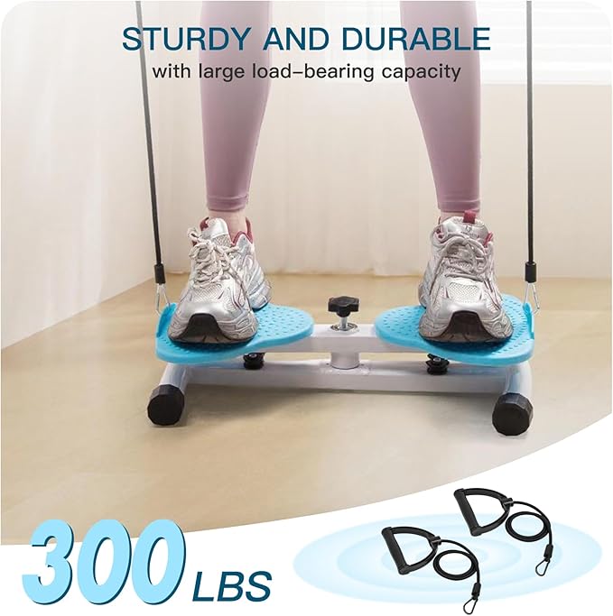 Replacement Elastic Ropes for Waist Twister Machine, Pilates Twister Board, Ab Twister - Compatible with Home Gym Equipment for Core Exercise, Slim Waist Belly Fat Workout