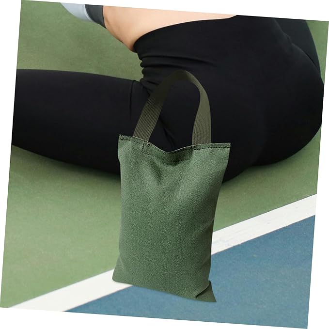 2kg Weighted Sandbag Handle for Yoga and Fitness Exercise Bag for Strength Training Portable and Weighted Canvas for Dance and Workouts
