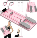 Pilates Board - Pilates Reformer Set, Multi-Purpose Foldable Pilates Reformer Board for Home,11 in 1 Pilates Equipment