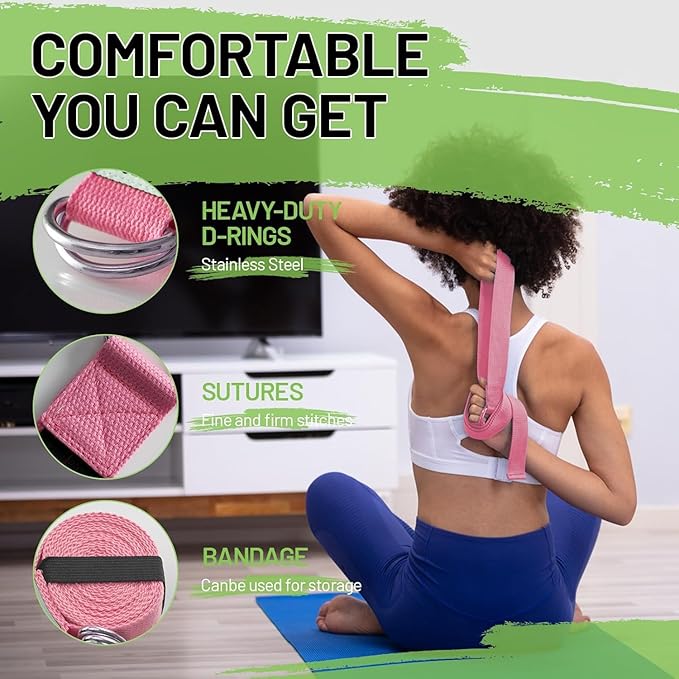Pilates Ring Set 15PCS Pilates Equipment Set with Adjustable Ankle Wrist Weights,Yoga Ball,Figure 8 Resistance Band,Tape Measure,Pilates Bands & Accessories,Pilates Ring and Ball Set (Pink)