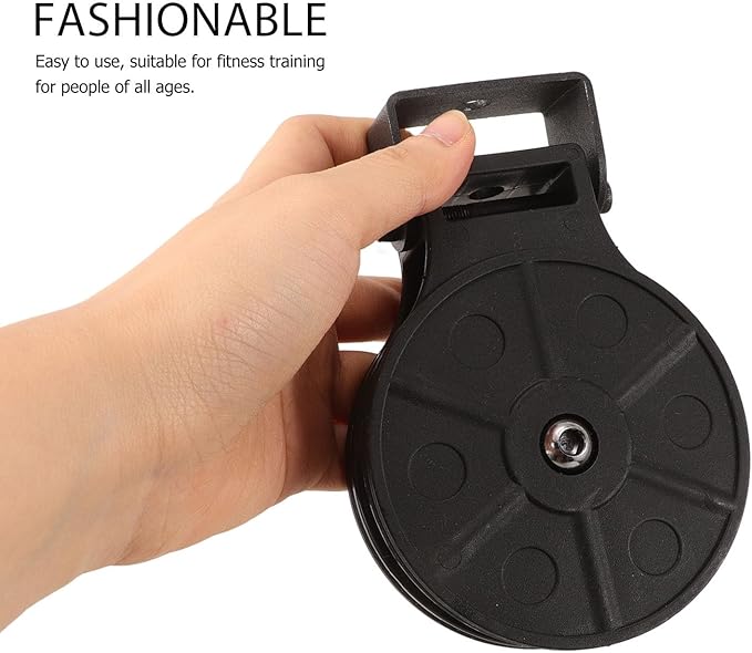 Heavy Duty Pulley Cable Attachment for Gym Pulley System with Swivel Steel Pulldown Attachment for Home Strength Training and Cable Weight Workouts