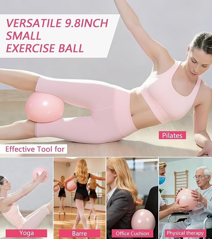 Pilates Ring Ball Set at Home Pilates Equipment Workout Set with Resistance Bands for Beginners Home Workouts Yoga