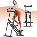 Stair Stepper for Home Gym, 350lbs Vertical Climber Machine with LCD Display, Non-Slip Pedals & 350lb Capacity Compact Folding Cardio Exercise Climber