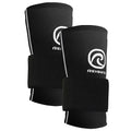 Rehband RX Wrist Support Power Max, 3-in-1 Neoprene Sleeve + Wrap for Strength Training, Protects during Kettlebell Training, stabilizes wrist, forearm protection, Colour:Black, Size:Medium