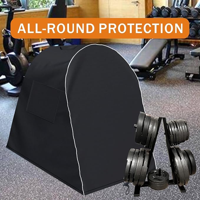 Strength Training Plate Tree Cover, Barbell Weight Rack Cover, For Home Gym CAP Triangle Barbell Weight Rack, Strength Training Tree Weight Plate Rack (Cover Only)