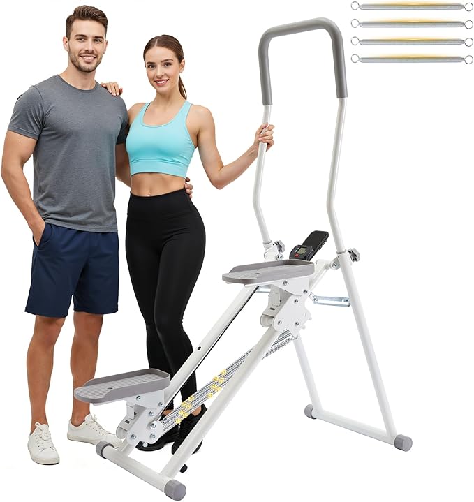 Stair Stepper for Home,Compact Folding Cardio Stair Climber for Full-Body Workout,Perfect for Women Men