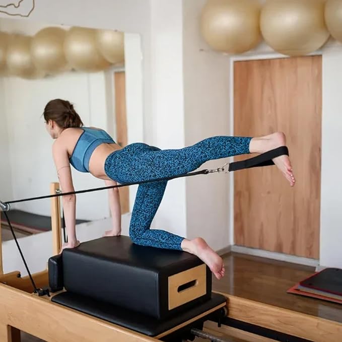 Pilates Reformer Hand Straps, D-Ring Exercise Supplies | Muscle Training Straps | for Women Men Athletes Beginners Fitness Enthusiasts Busy Professionals Yoga Practitioners Apartment Home Gym