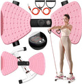 Waist Twister Machine Exercise Fitness Tool, Ab Twister Board with the Smart LED Digital Monitor, 300lbS Capacity & 20dB Ultra-Quiet, Anti-Slip Home Gym Workout Equipment for Women Belly Fat