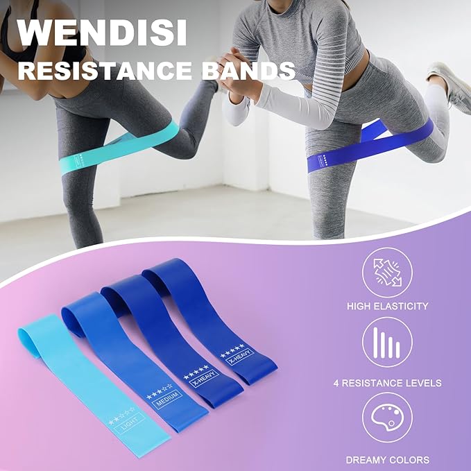 Pilates Ring Fitness Circles Set, High Resistance Yoga Ring Pilates Equipment Set for Women Includes Pilates Ring, 9 Inch Small Exercise Ball, 5 Resistance Bands at Home Pilates Workout Set