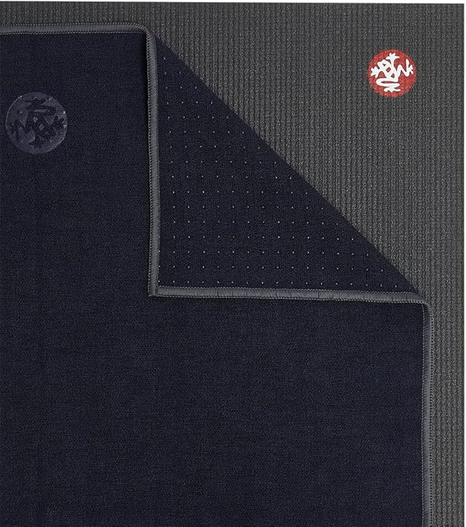 Manduka Yogitoes Yoga Hand Towel - Non- Slip Microfiber Towel Great for Travel | Hot Yoga | Gym Workout | Sweat and Cooling Towel |16 Inch (40cm)