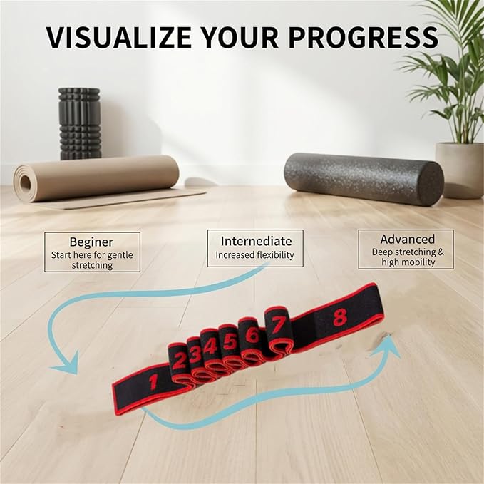 Fitness Resistance Bands, Pilates Band, Pedal Resistance Band with Handle, Exercise Bands Resistance, Yoga Straps for Stretching, Ligas De Resistencia para Hacer Ejer