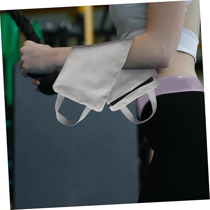 Yoga Sandbag for Weight Training Fitness Bag with Handles for Strength Training Core Workouts and Boxing Durable Canvas Material for Versatile Use