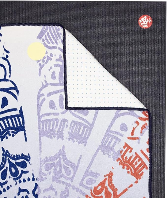 Yogitoes Yoga Hand Towel - Quick Drying Microfiber, Lightweight, Easy for Travel, Use in Hot Yoga, Vinyasa and Power, 16 Inch (40cm)
