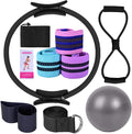 Yoga Sets for Women Pilates At Home Equipment Pilates Magic Ring oty Bands for Working Out Glutes Yoga Ball 25cm Figu 8 sistance Band Yoga Bands for Sttching