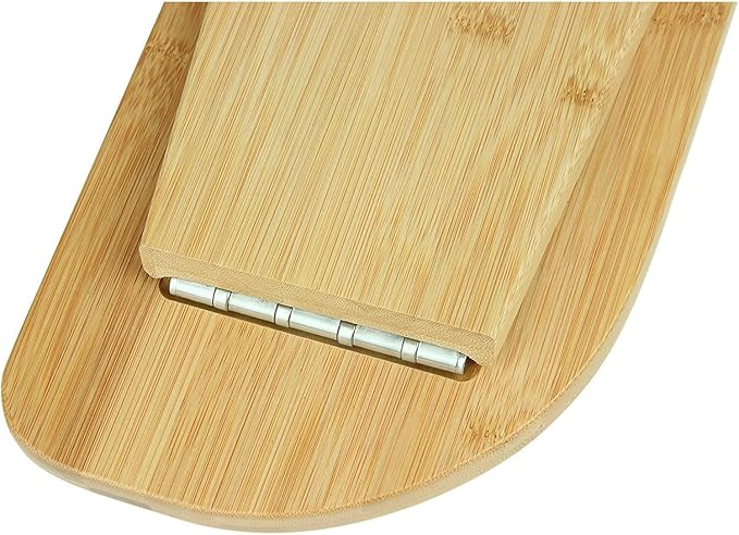 Original Meditation Bench, Bamboo, Travel Friendly (44.5x19x17cm), Perfect Kneeling Stool Ergonomic Bamboo Yoga Bench