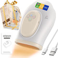 Full Hand Massager with Heat and Compression for Arthritis and Carpal Tunnel, Adjustable Hand Massage、 Temperatures、 Compression Models, Blood Circulation Pain Therapy Relax Relief Glove Gift