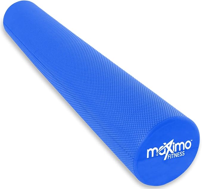 Maximo Fitness Foam Roller - High Density Exercise Roller for Trigger Point Self Massage, Muscle and Back Roller for Fitness, Physical Therapy, Yoga and Pilates, Gym Equipment