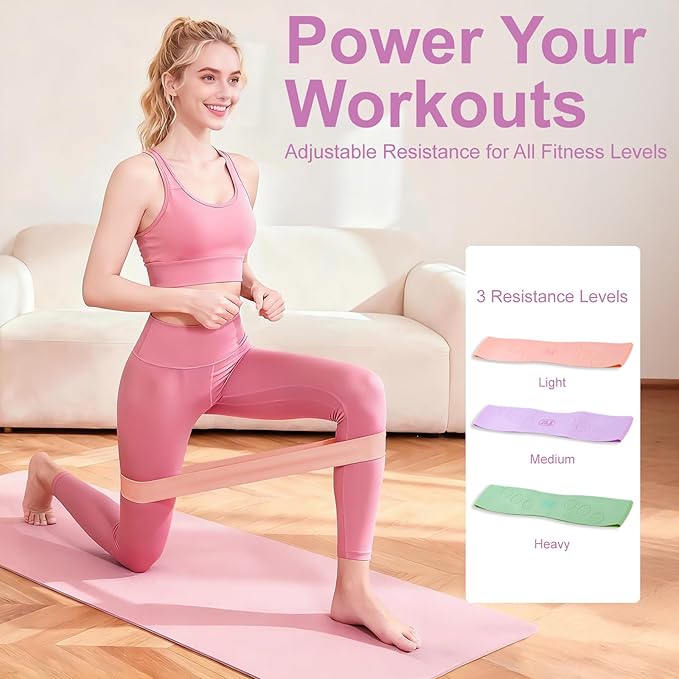 Luscinia Pilates Kit,Home Pilates Ring Kit for Women,Pilates Equipment Ring and Ball Set with Pilates Ring, Pilates Ball, Resistance Bands, Figure 8 Band & Accessories Pilates Starter Kit