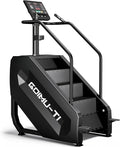 T1 Stair Stepper Machine, 550Lbs Commercial Grade Stair Climber for Home with 15 Resistance Level and LED Screen, Stepmill Exercise Machine for Full Body Workouts, 24-164 Steps/Min