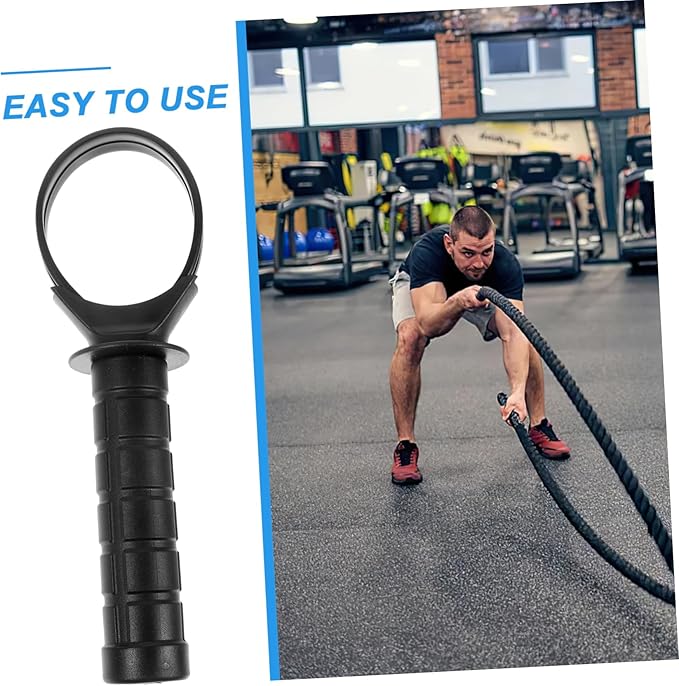 Milisten Gyro Wrist Ball Handle Bracket Replacement Grip for Wrist Training Gyroscope Exerciser 9.05 Inch Ergonomic Hand Strengthener