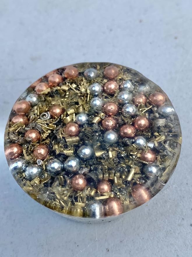 Black Tourmaline Orgone Generator Energy Accumulator 528Hz/7.83Hz/Advance Harmonics Many Beautiful Ingredients and Colors! (Black Tourmaline)