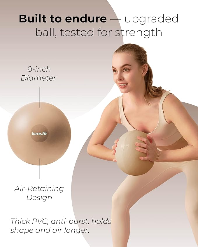 Pilates Kit for Women – Home Pilates Equipment Set with Ring, Ball & Resistance Bands | Pilates Starter Kit with Accessories in Gift Box