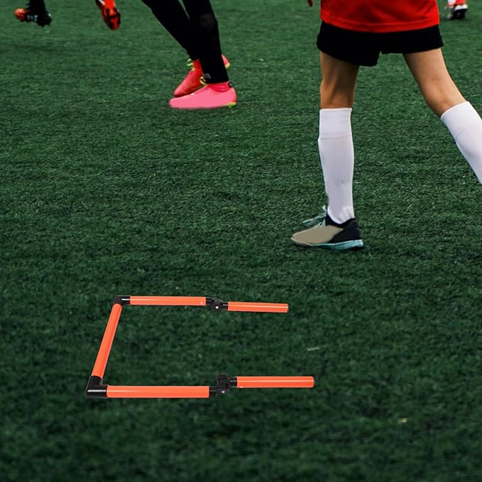 Agility Hurdles Training Equipment for Athletes Jump Training Accessories for Football Basketball Soccer Speed Agility Fitness Versatile