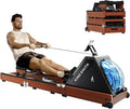 KINGSMITH Rowing Machines for Home Foldable, Compact Row Machine, 400LB & 350LB Weight Capacity, Folding Rower Machine with Adjustable Resistance, Data Monitor, App Supported
