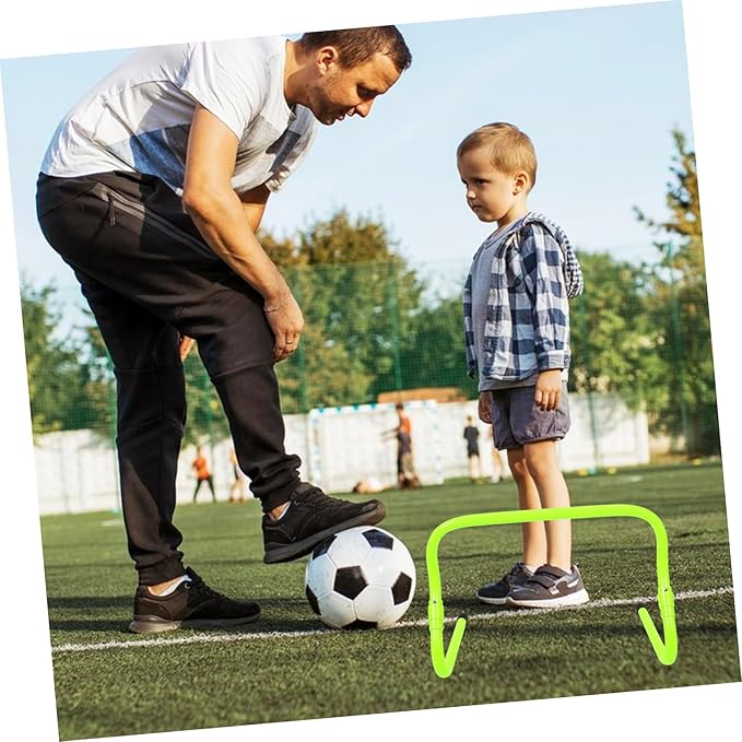 Speed Hurdles Height Agility Training Hurdles for Soccer Football and Track Wear Resistant Design Bright Colors for Enhanced Visibility