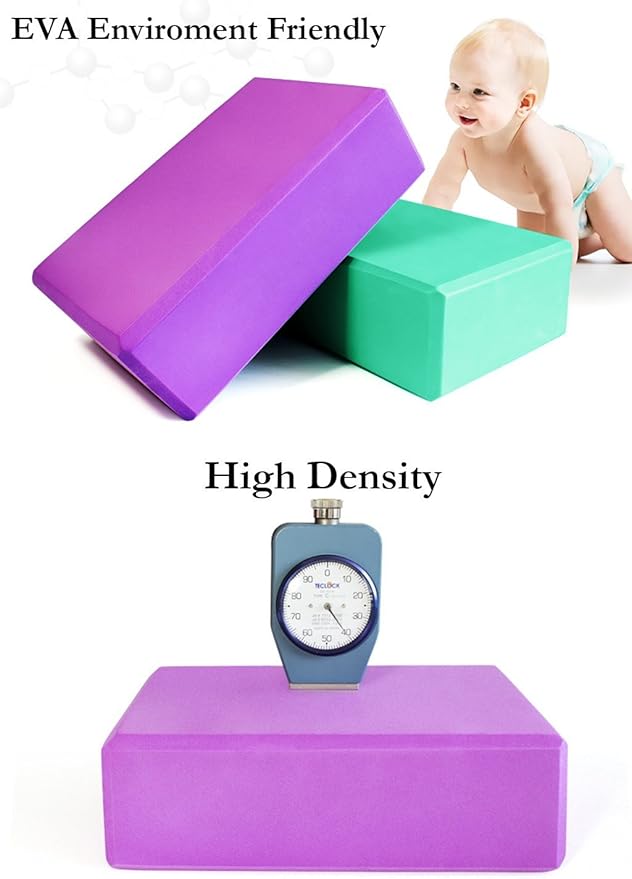 DreamHigh Yoga Block Brick Foam Sport Health Home Exercise Gym Tools 2pcs