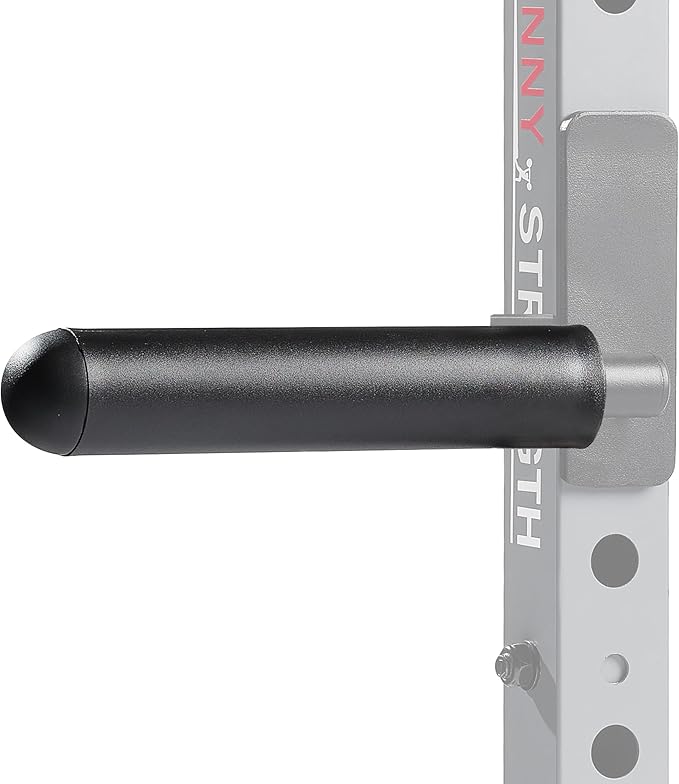 Sunny Health & Fitness Power Cage Squat Rack Upgrade Attachments, Dip Bar, Plate Bar Holder, Belt Squat, J Hook, Lat, Adapter, U Ring, Pull Up Bar, Landmine, Captain's Chair, Tricep Rope For Home Gym