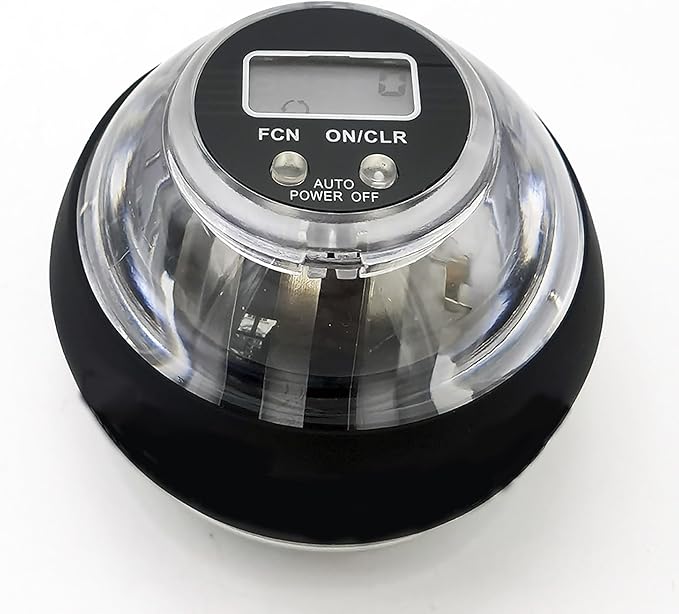 Hand Exerciser Hand Exerciser with Counter Torque Ball Auto-Start Gyroscopic Wrist Exercise Ball Gyroscope Ball Forearm Strengthener Hand Exerciser(Model D has no Light)
