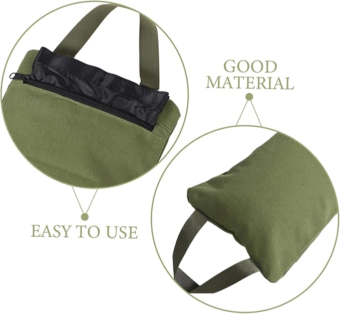 Djustable Weight Capacity Fitness Bag Canvas Sandbags for Weightlifting Yoga Gear Portable Training Bag for Home Gym on The Go