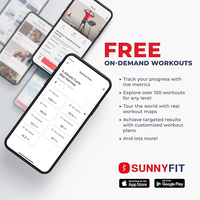 Sunny Health & Fitness Rowing Machine for Low Impact Full Body Workouts Home Training, Flip-able Equipment for EZ-Storage, Optional Magnetic or Air Resistance w/Free SunnyFit App Connection