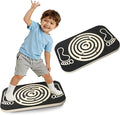 Balance Board Maze for Kids, Wobble Board Rocking Seesaw Sensory Training with 6 Balls, Non-Slip Pedals Indoor Outdoor for Boys Girls