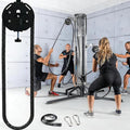 Endless Rope Trainer, Suspension Pulley Cable Machine with Adjustable Resistance, Pull Rope Fitness Training Equipment, for Physical Training