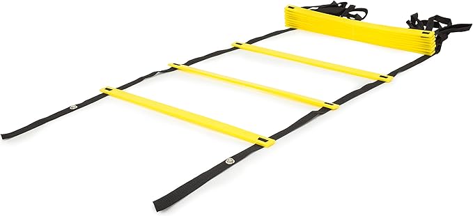 ProsourceFit Speed Agility Ladder 8, 12 and 20 Rung for Speed Training and Sports Agility Workouts with Free Carrying Bag