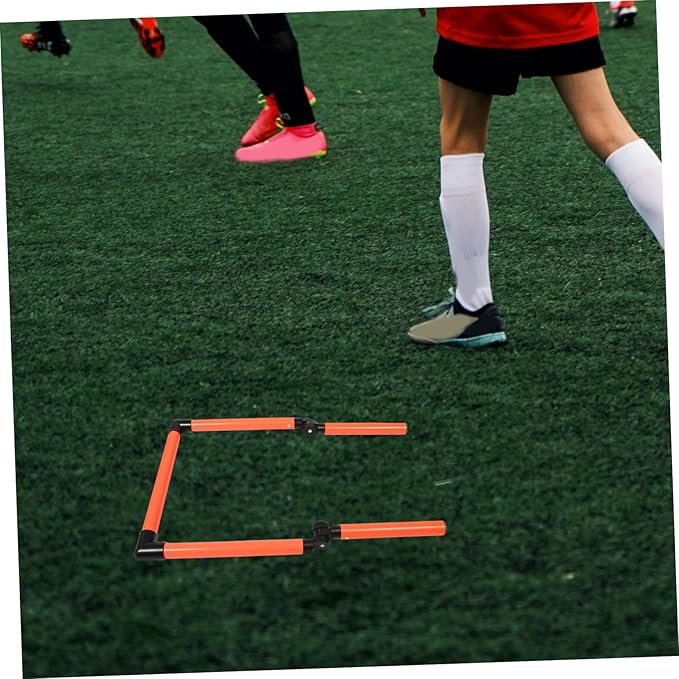 Football Agility Hurdles Speed Training Equipment for Athletes Durable Fitness Gear for Jump Training Speed Endurance Improvement for Soccer Basketball