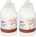 TOA Massage Lotion Bottle 2 Gallons ; Vitamin Rich Massage Lotion for Massage Therapy with Natural Ingredients to Moisturize, Hydrate and Smooth Rough Skin Lotion; for All Skin Types