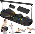 Pilates Reformer Set - Foldable Sliding Reformer, Pilates Board for Home Workout, Portable Abdominal Core Trainer Pilates Reformer Board - Full Body Workout Equipment for Home