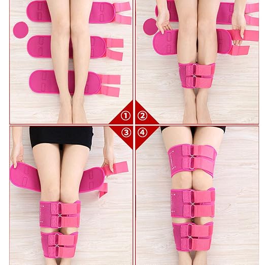 O/X Type Leg Correction Belt, Leg Straightener Straps, 3 Pcs Legs Posture Corrector Straightening Correction Belt with Knee Pad(XXL), Wholesale Business