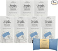 The Asli Co. [7 Packs] 2 in 1 Hot & Cool Therapy Handmade Eye Pillow (Baby Blue) Filled with 100% Natural Organic Flax Seeds & Lavender - Soothing and Calming Scent for Relaxation & Deep Sleep