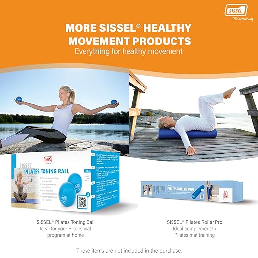 SISSEL Pilates Roller Head Align Dynamic | Optimal Body Alignment & Comfort | Innovative Tool | Skin-Friendly Soft EVA | Flexible for All Rollers