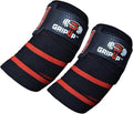 Fitness Elbow Wraps Weightlifting (Pair) 39” Adjustable Brace Joint Support Pain Relief Tendonitis Elbow Straps Weight Lifting Bench Press Gym Workouts Bands Men & Women