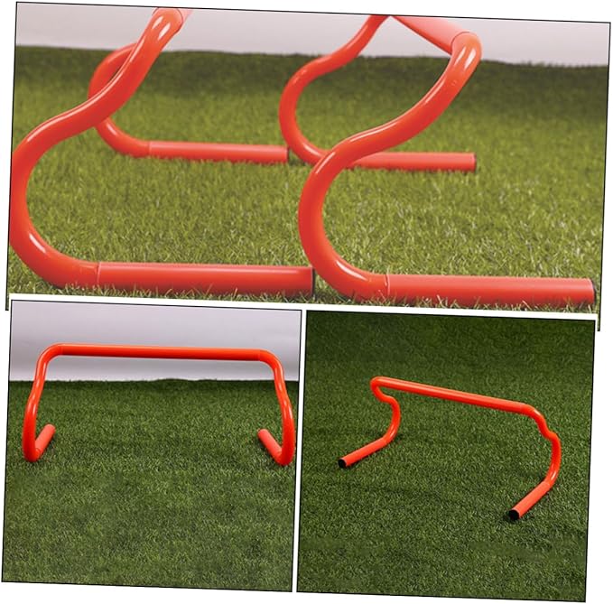 3pcs Detachable Speed Agility Training Hurdles Lightweight Adjustable Fitness Equipment for Basketball Soccer Athletes Portable Workout Gear