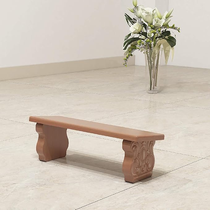 Foldable Meditation Bench,Kneeling Stool, Portable Meditation Bench,Carved from Pure Solid Wood,Kneeling Meditation Bench for Deep Meditation
