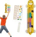 Vertical Jump Tool – Jump Height Trainer, Adjustable Test Stick, Kids Sports Pole | High Jump Measuring Device with Touch Indicator, Jump Accuracy for Training and Evaluation (ABS)