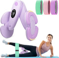 Thigh Master Pelvic Floor Exercise Devices, Kegel Exerciser Pelvic Floor Muscle Trainer, Inner Thigh Trainer for Women with 3 Resistance Bands for Home Gym
